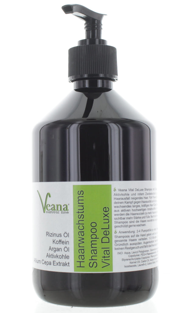 Veana Haarwachstums - Shampoo Vital DeLuxe 250-1000ml - Haarausfall stoppen, Haarwachstum reaktivieren